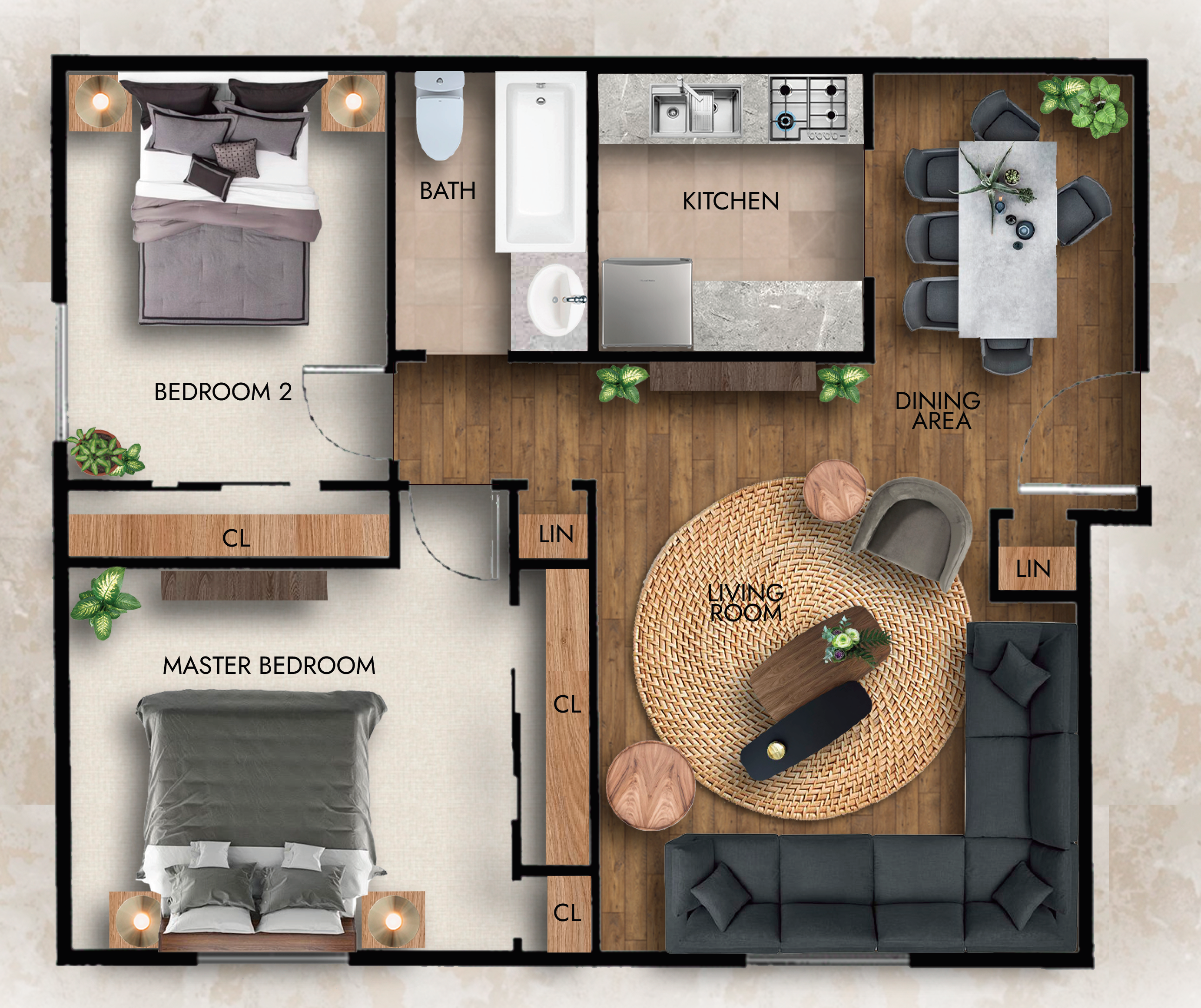 Greenfield Commons Floor Plan 4